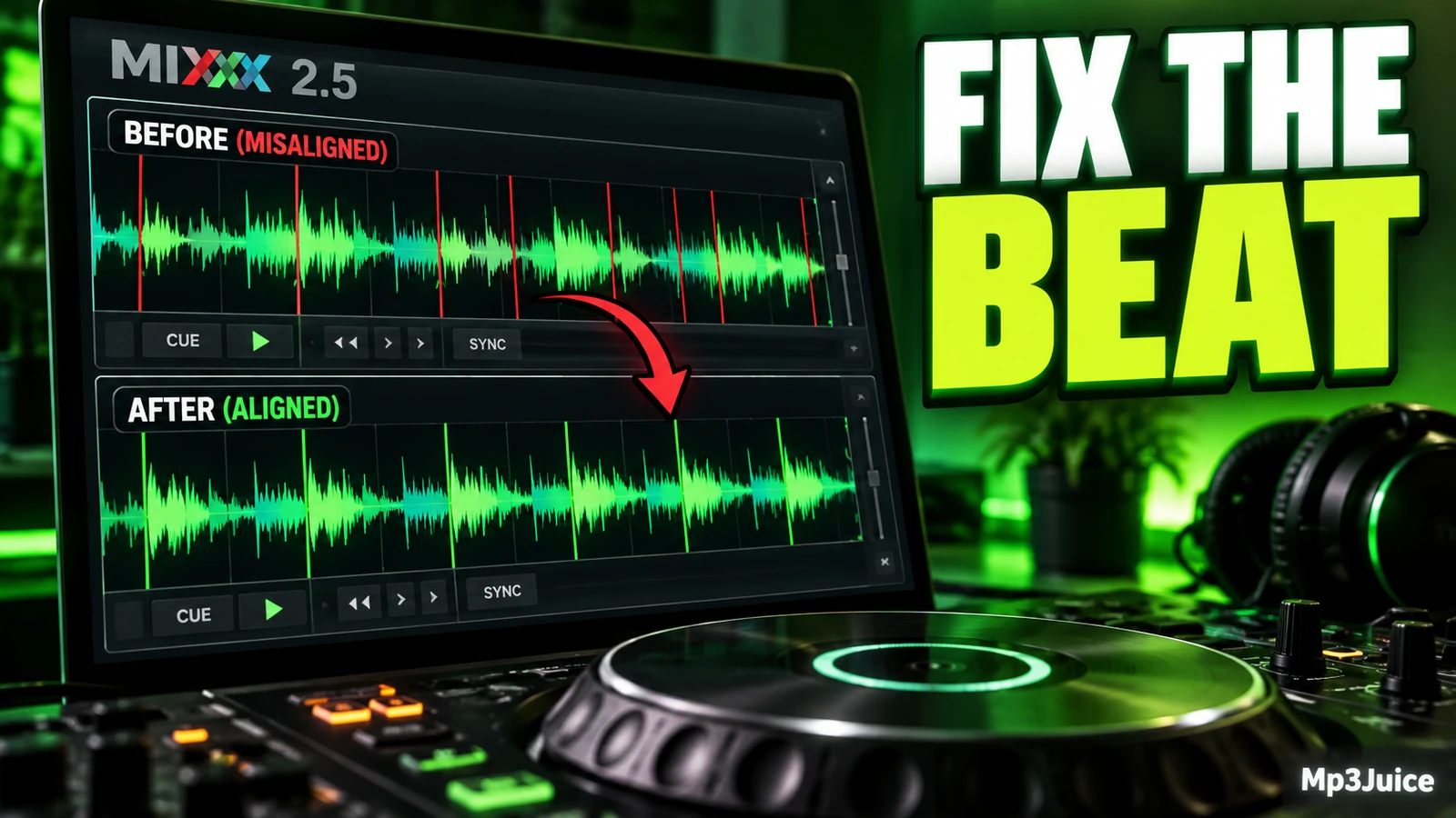 Correct a Beat Grid in Mixxx 2.5